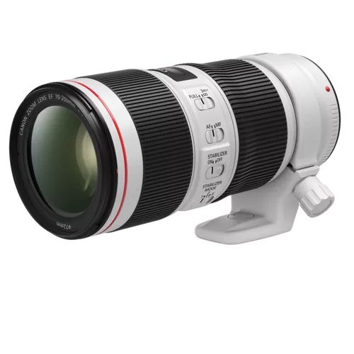 עדשה מקצועית למצלמה מבית CANON קנון דגם EF 70-200MM F/4L IS II USM 2309C005AA