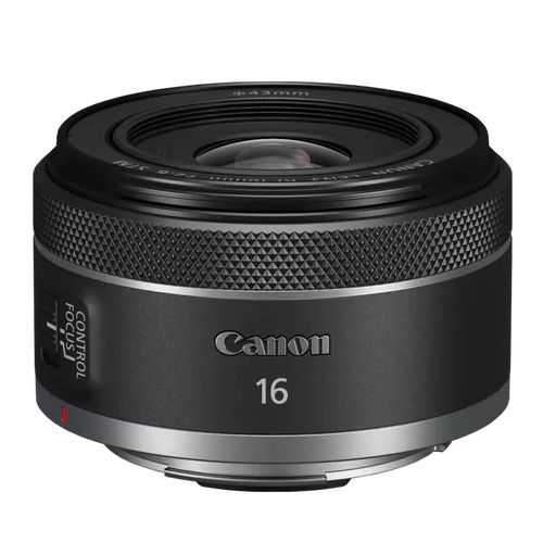 עדשה מקצועית למצלמה מבית CANON קנון דגם RF 16MM F/2.8 STM 5051C005AA